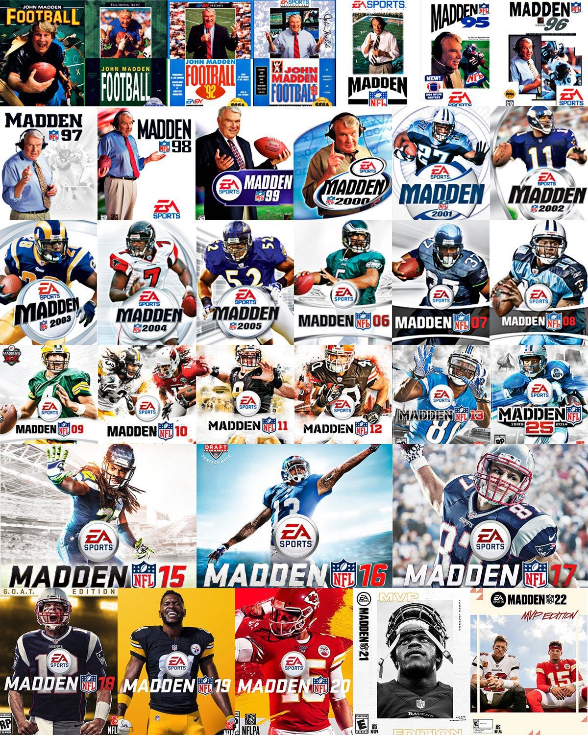 madden game series