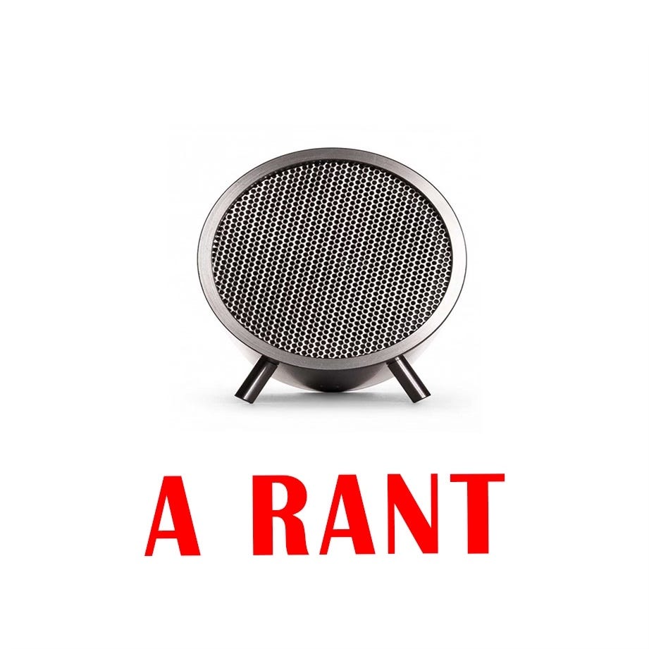 Artwork for A rant, Christopher Sweat