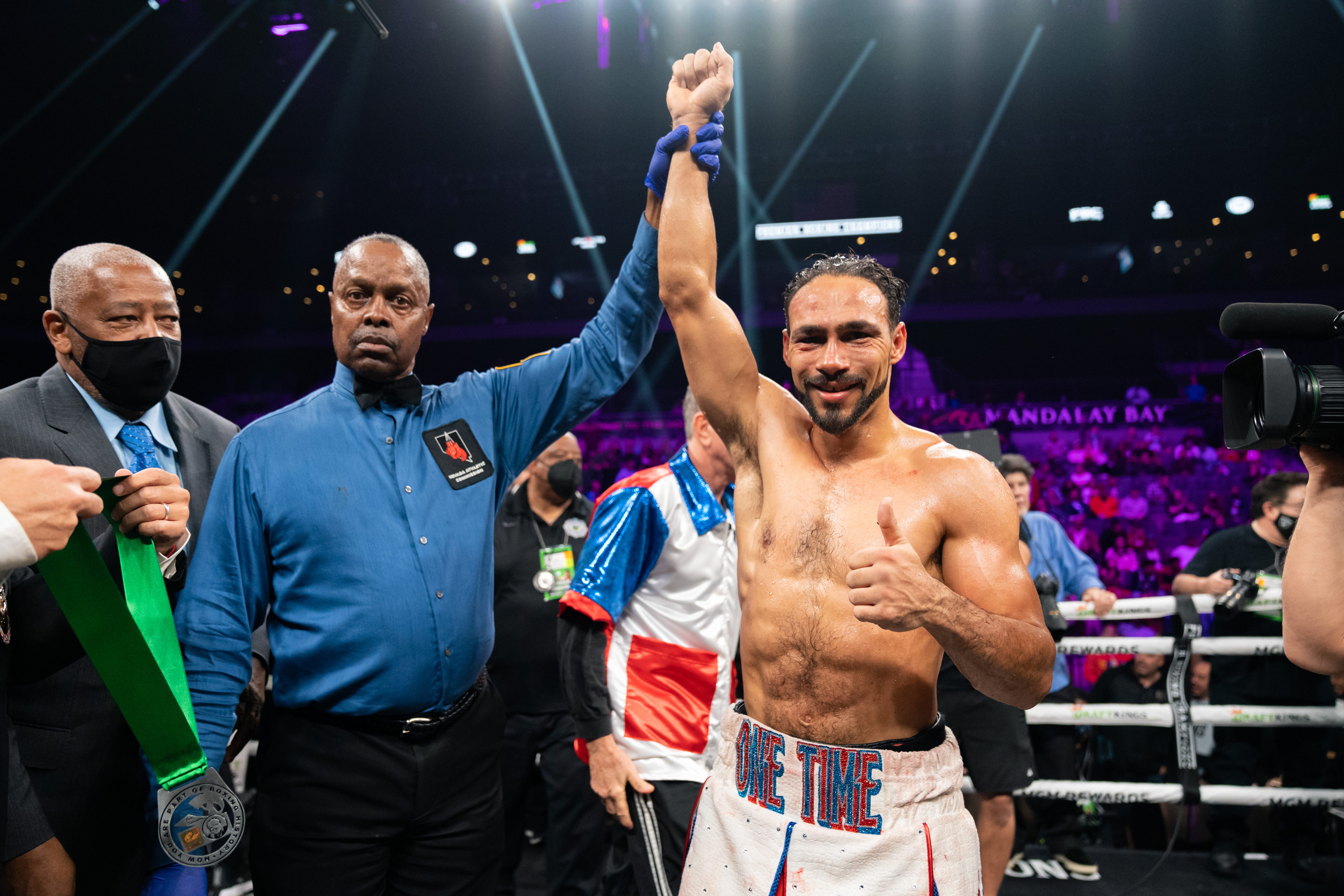 Notebook Pondering next move, Thurman interested in challenging Crawford