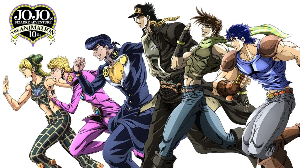 Menacing, battle tendency, diamond is unbreakable, jjba, joestar