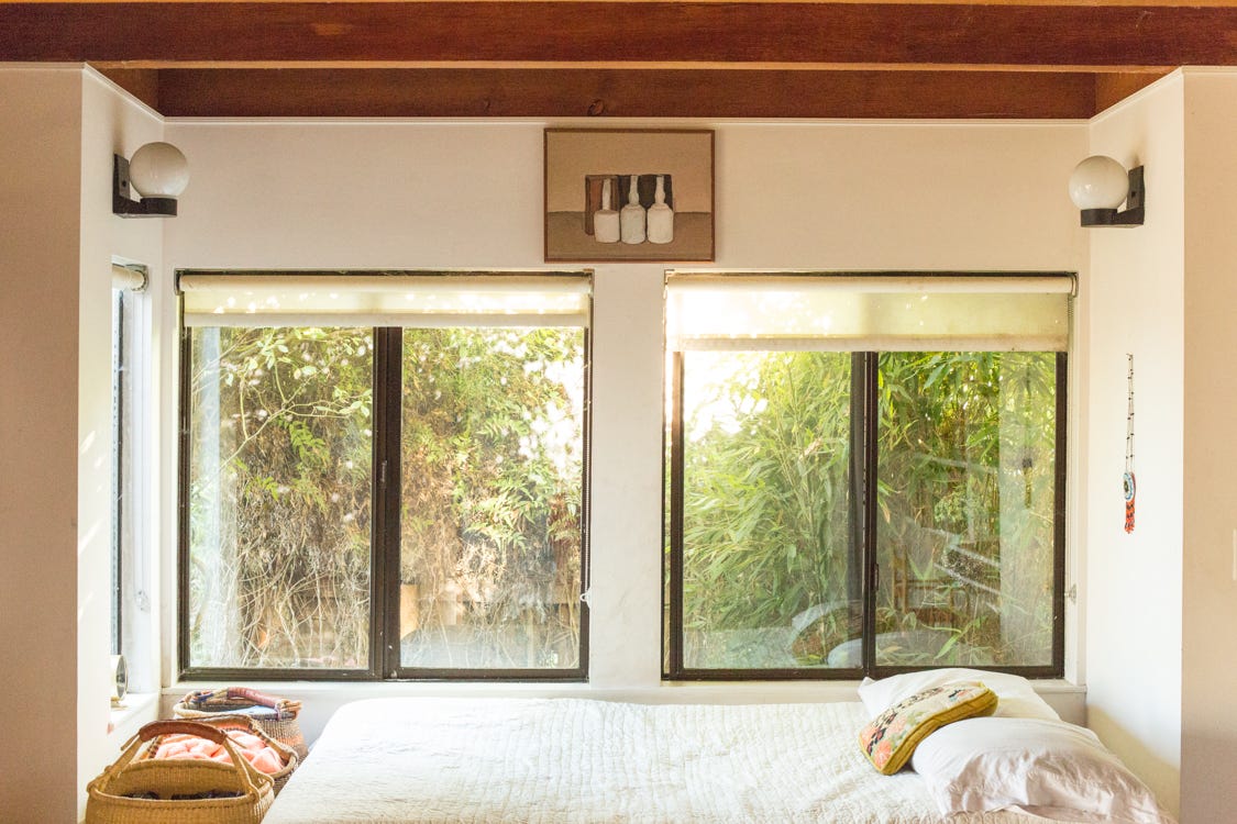 At home in Bolinas, California with Emily Prince