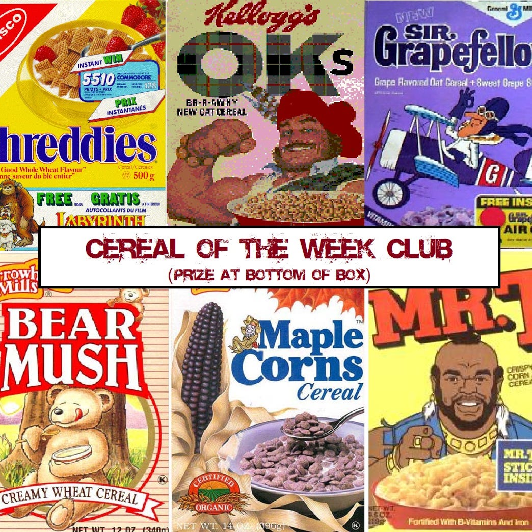 Artwork for Cereal Of The Week Club