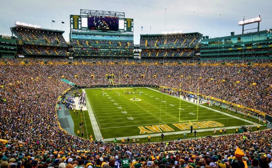 Green Bay Packers give up match at Lambeau Field to play in London for  first time