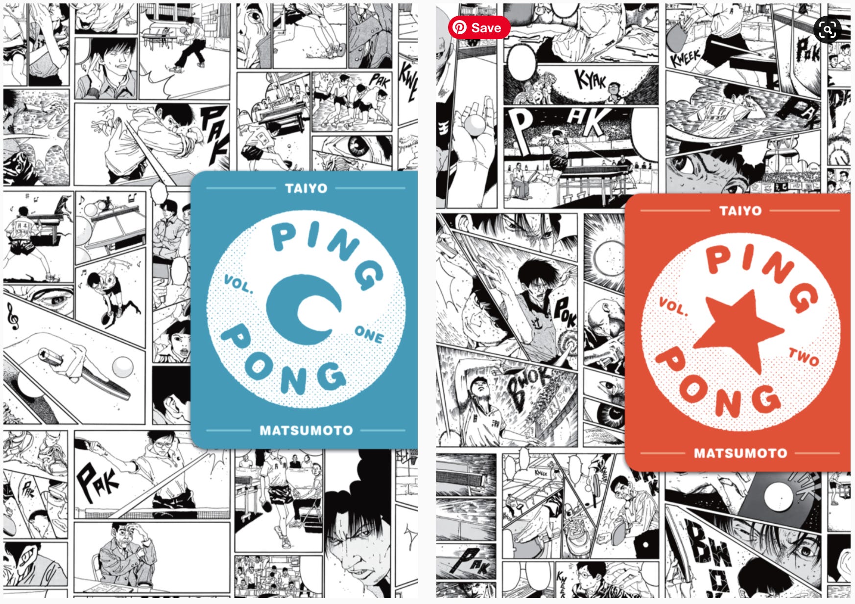 Ping Pong Manga T-Shirts for Sale