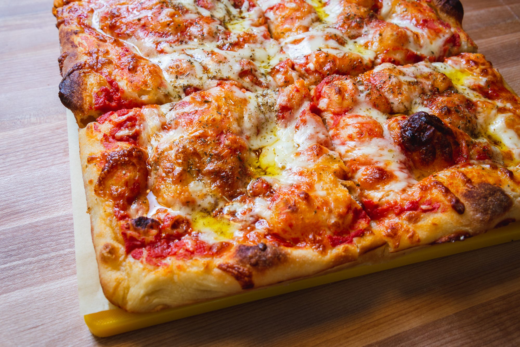 Homemade Sicilian-Style Pizza