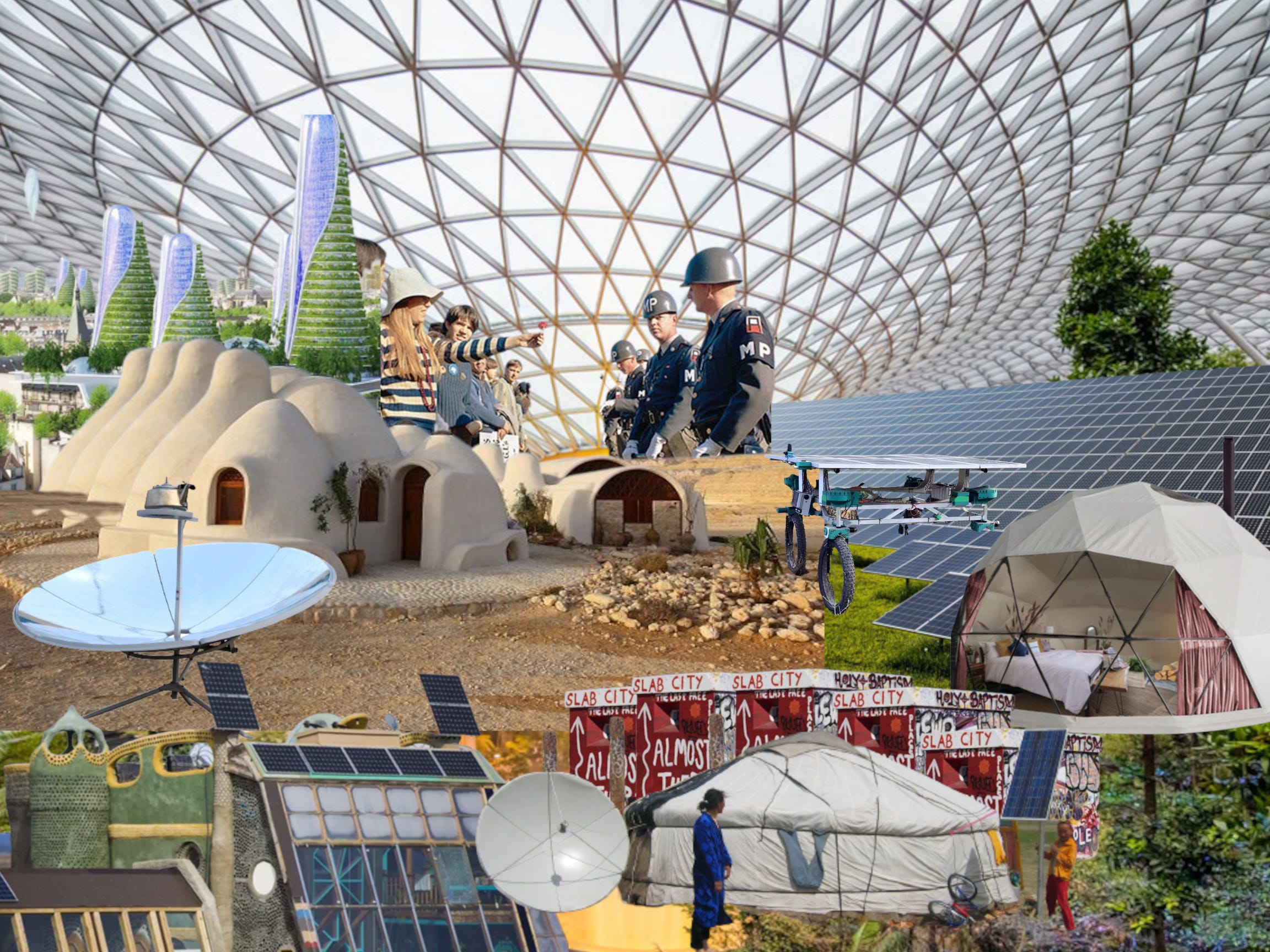 I believe solarpunk could be a valid and innovative theme in