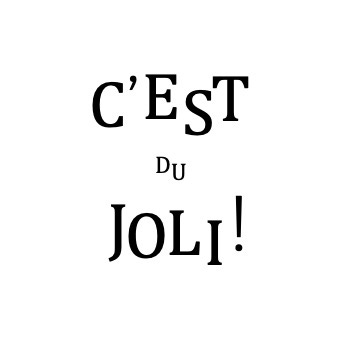 C'est du Joli !