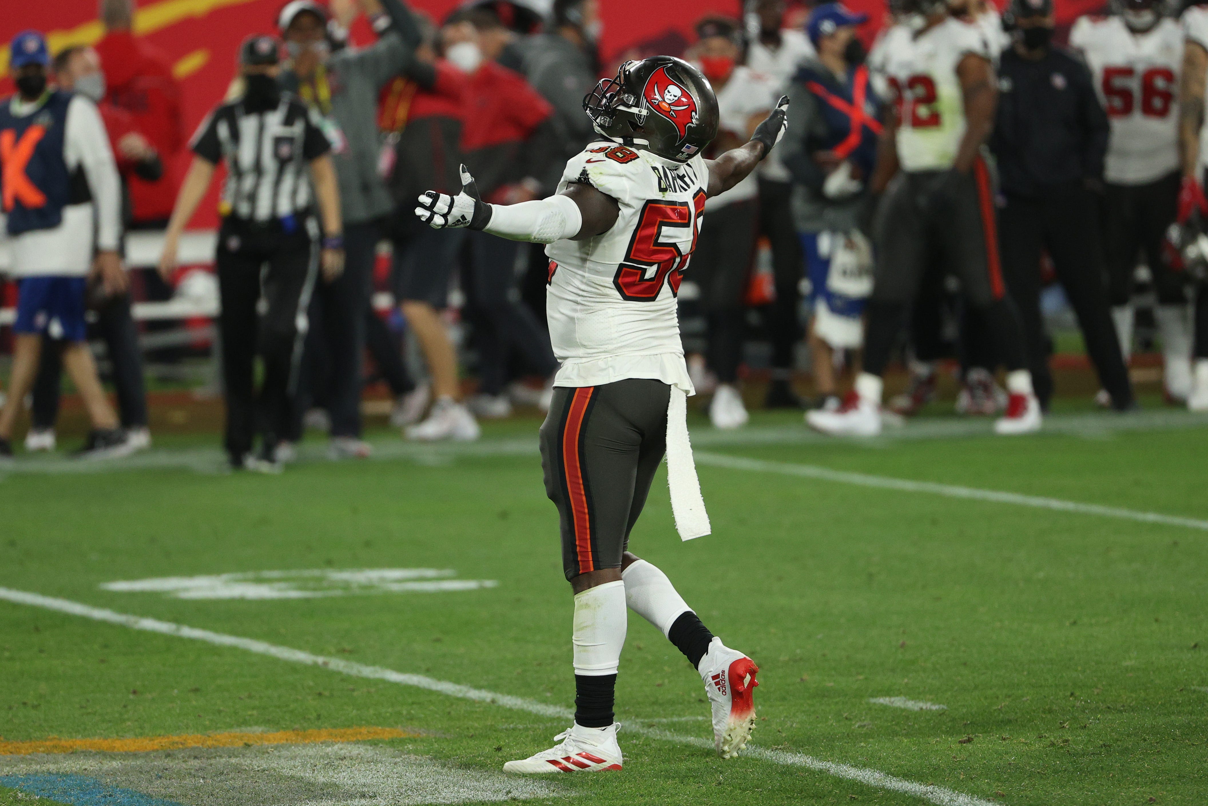 Tampa Bay Buccaneers' Antoine Winfield Jr. enjoys taunting payback