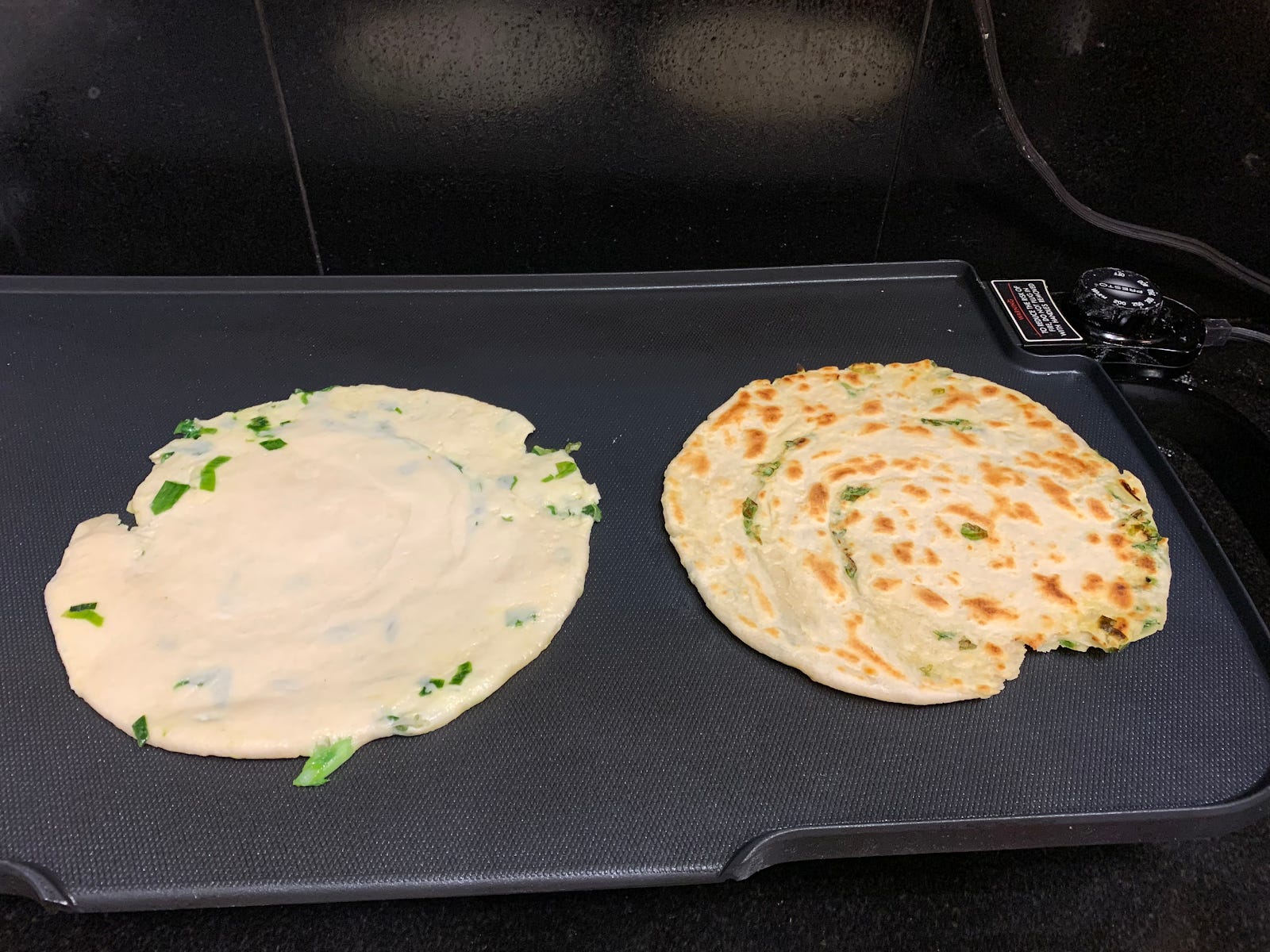 Crispy Scallion Pancake Recipe — Dash of Soy Culinary School