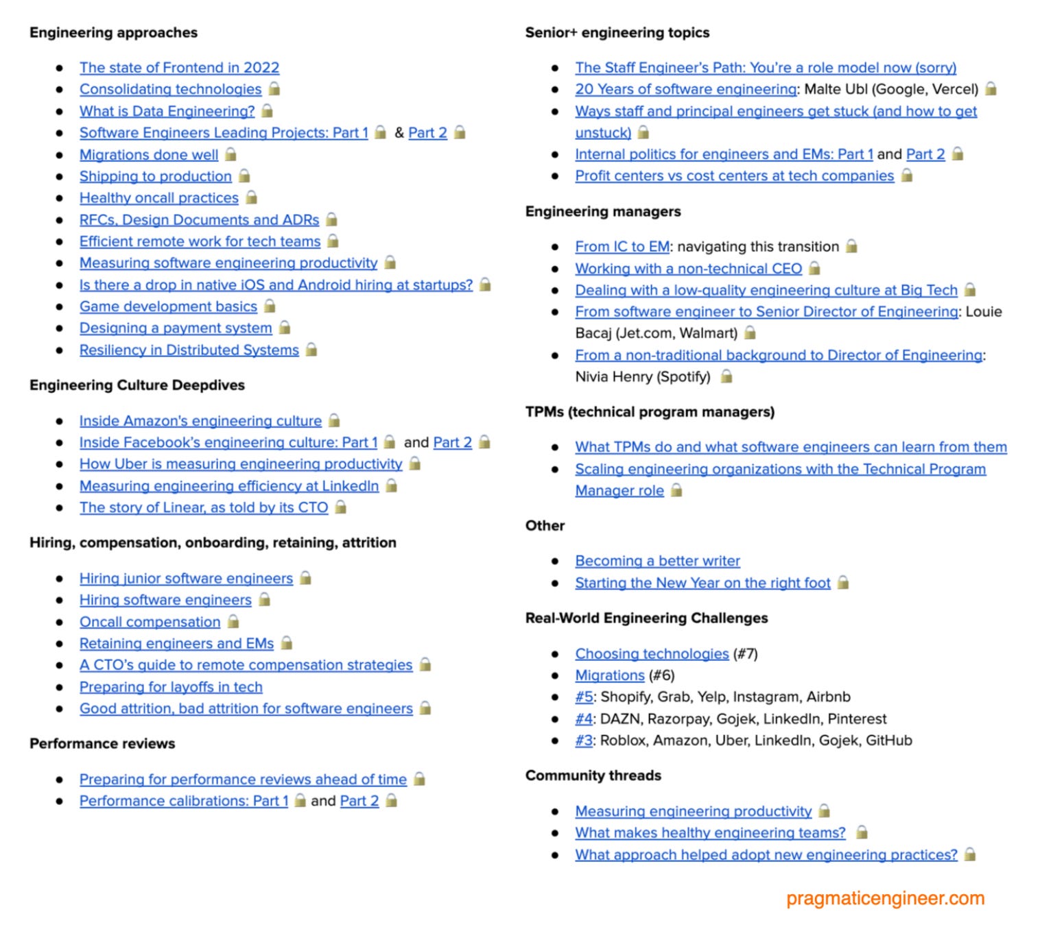 Inside 's Engineering Culture - by Gergely Orosz