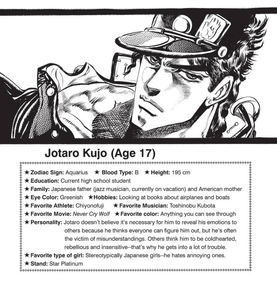 JoJo's: Jotaro Doesn't Believe in the Power of Friendship