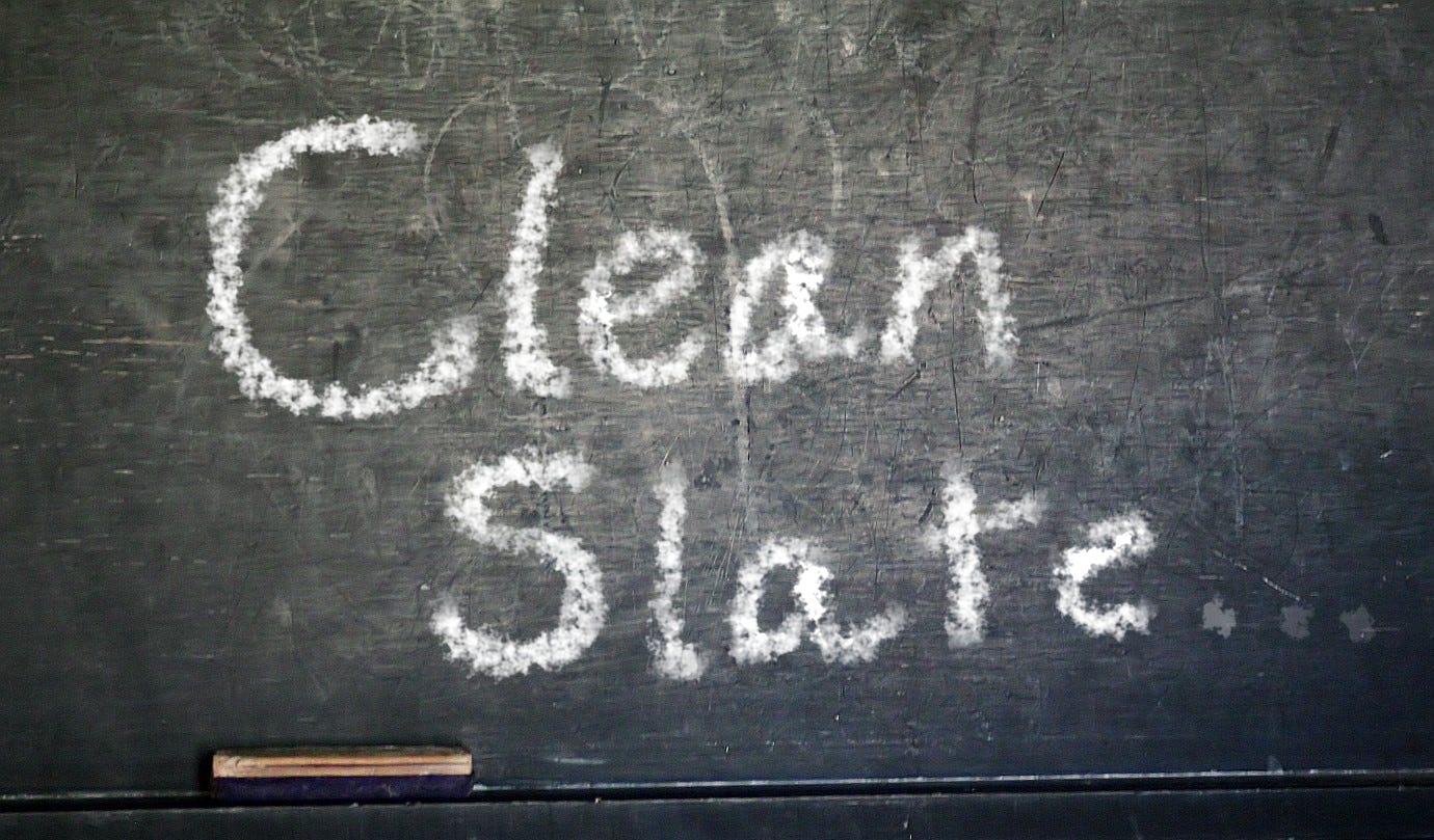 Tip: Offer Students a Clean Slate - by Breana Bayraktar