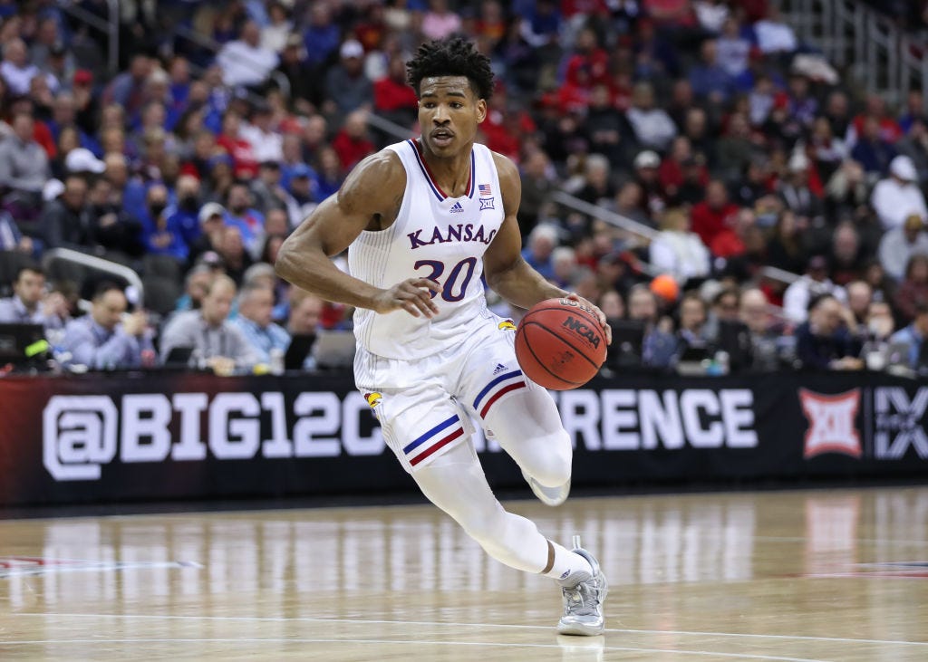 Kansas basketball: Light combine numbers hurt Ochai Agbaji's draft odds