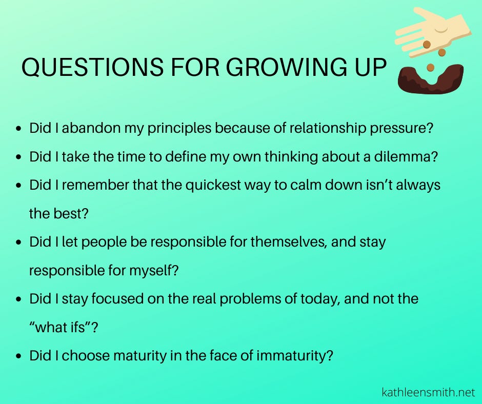 Calming Down Isn't Growing Up - by Kathleen Smith