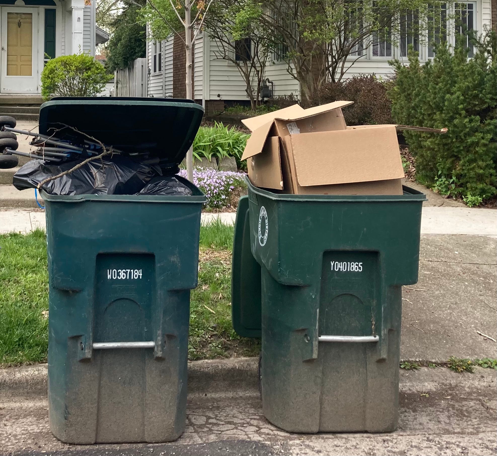 Why blue bags for recycling?, Curb It St. John's