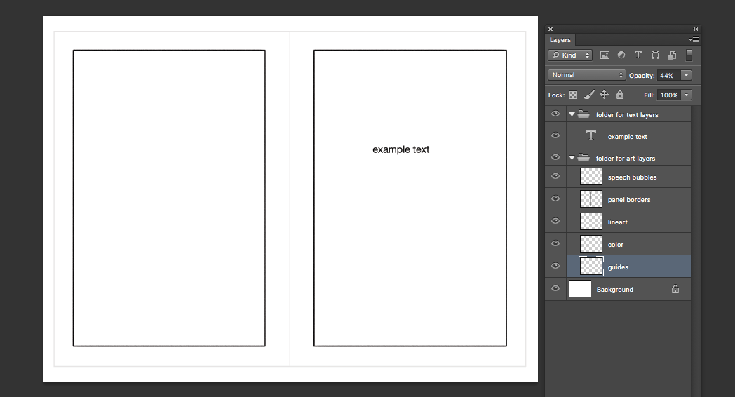 adobe illustrator - How to create a page template of solid and