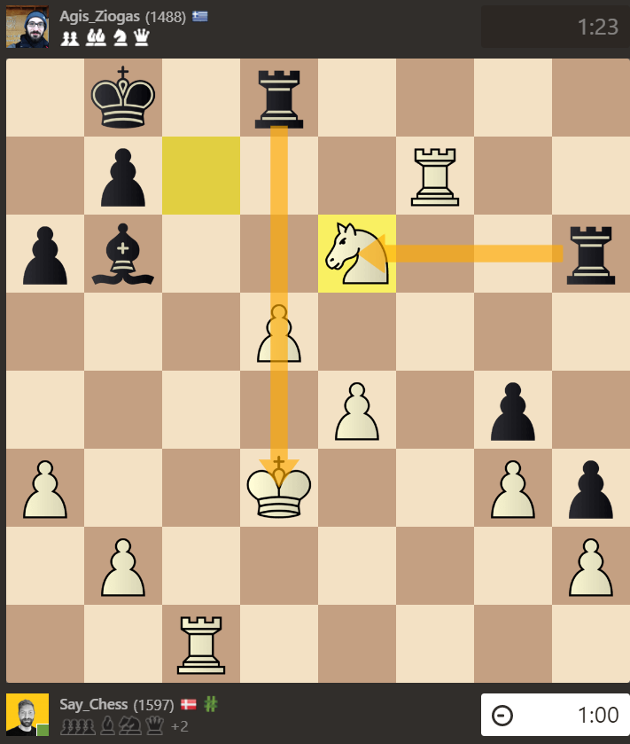Brilliant blunder 😂  Chess tactics 