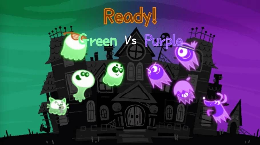 Google's latest Doodle celebrates Halloween as a multiplayer game