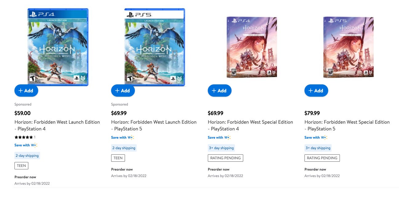 Sony to charge $10 for PS4 to PS5 game upgrades