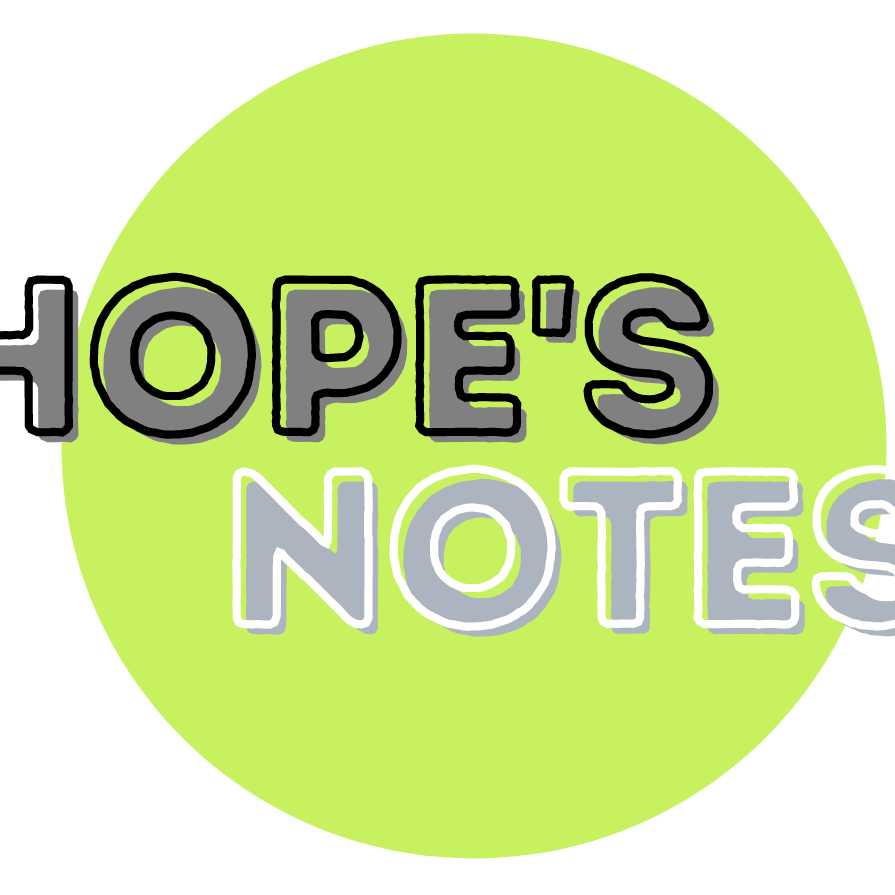 Artwork for Hope’s Notes