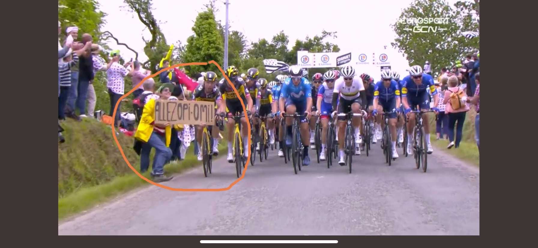 Le Tour Stage 1 (Barely) Controlled Chaos