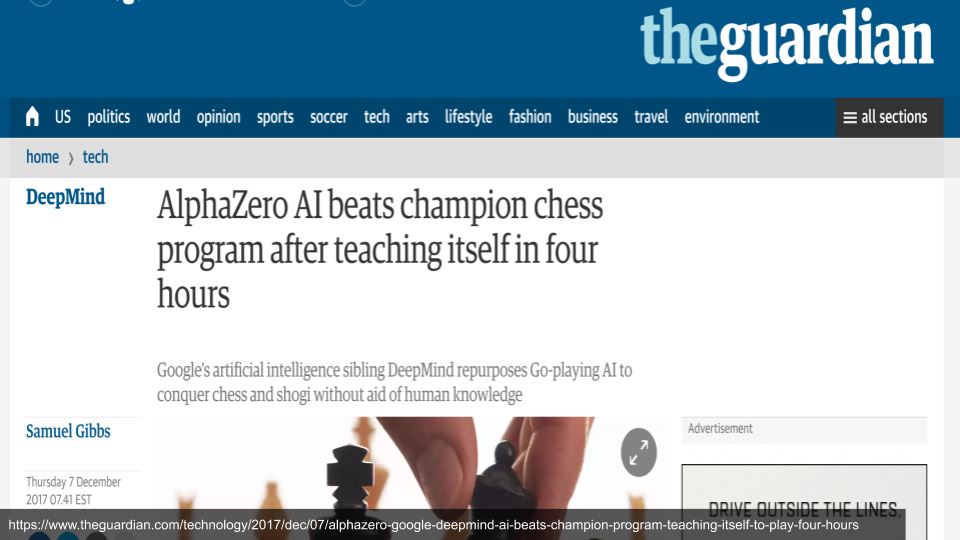 Google's AlphaZero AI mastered chess in just four hours