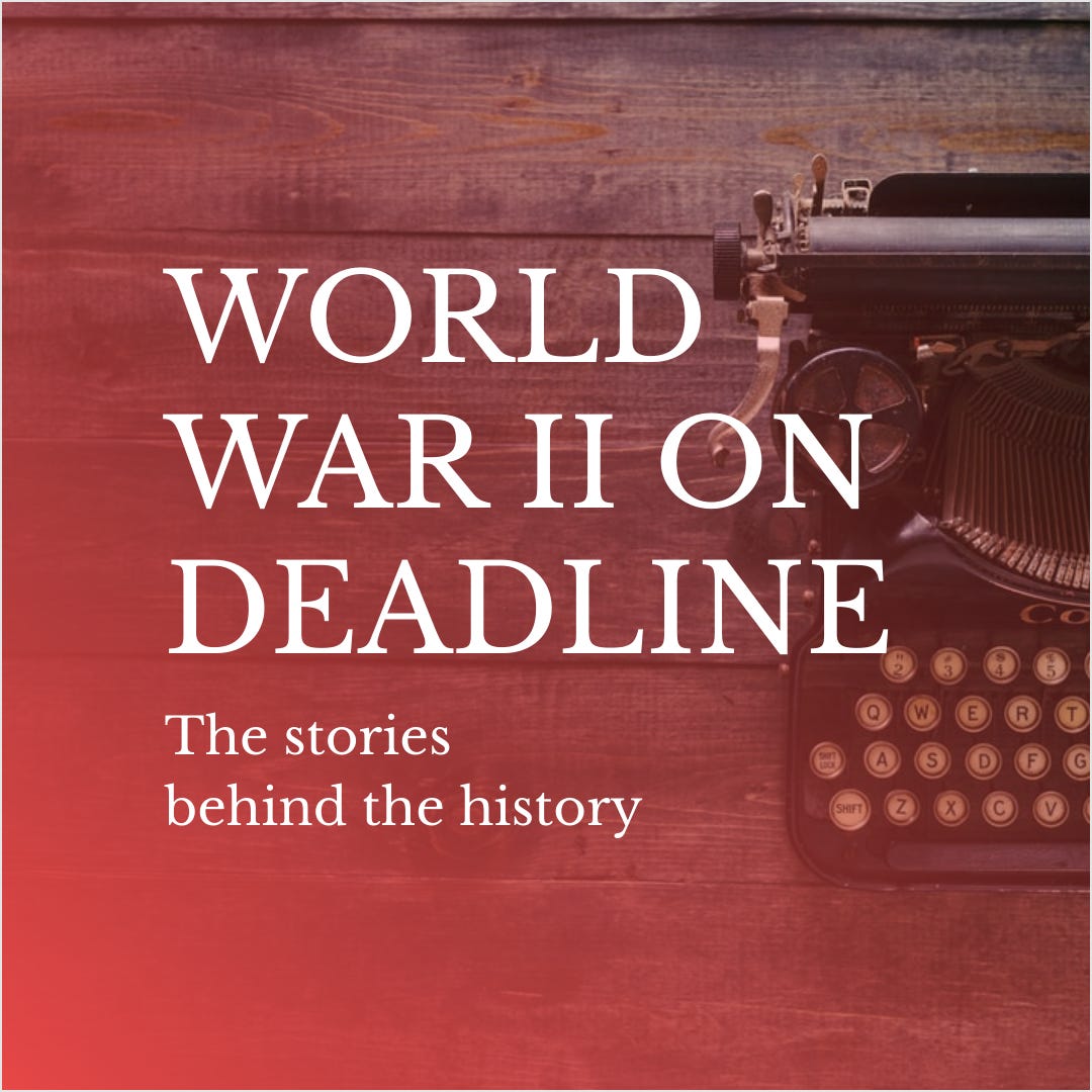Artwork for World War II on Deadline