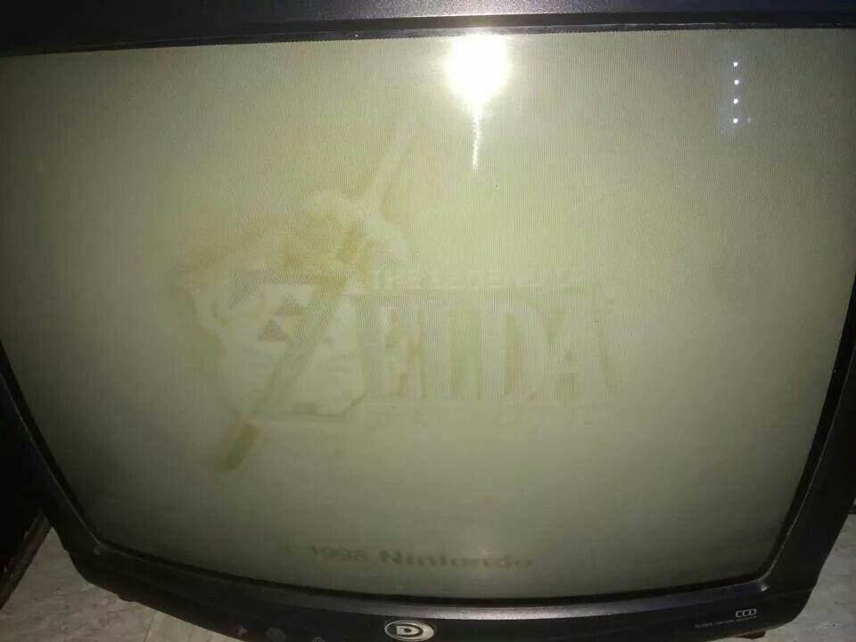 What video games are burned into these CRTs?