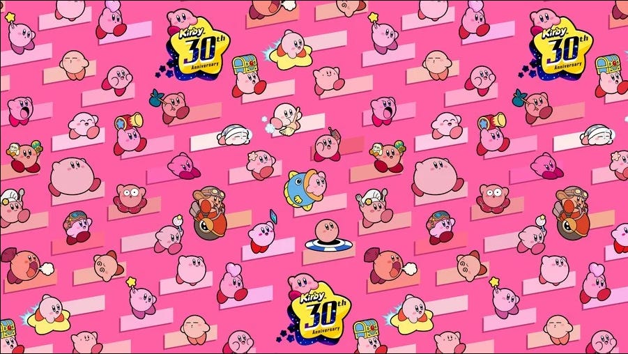 kirby posts — 39th anniversary comic from HAL Laboratory's