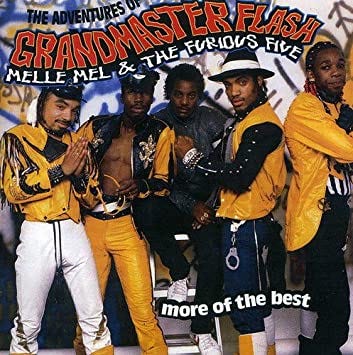 GRANDMASTER FLASH & FURIOUS FIVE greatest message's ( hip hop )