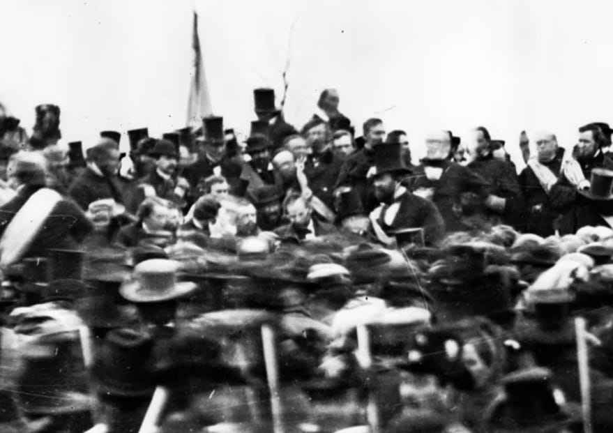 The history of Thanksgiving, Abraham Lincoln, and the Gettysburg Address.