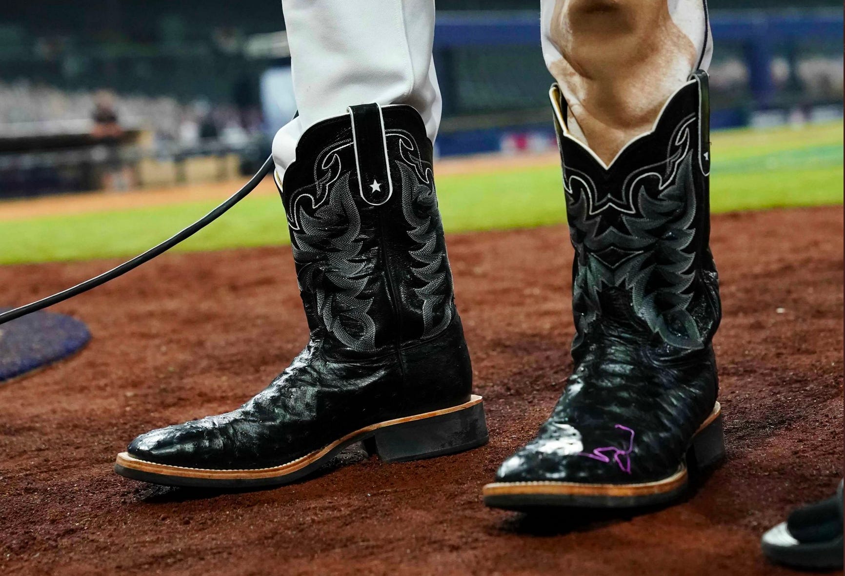 randy arozarena cowboy boots