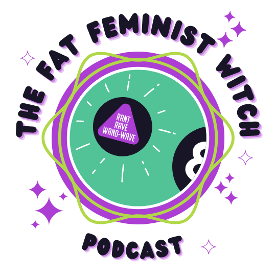 The Fat Feminist Witch logo