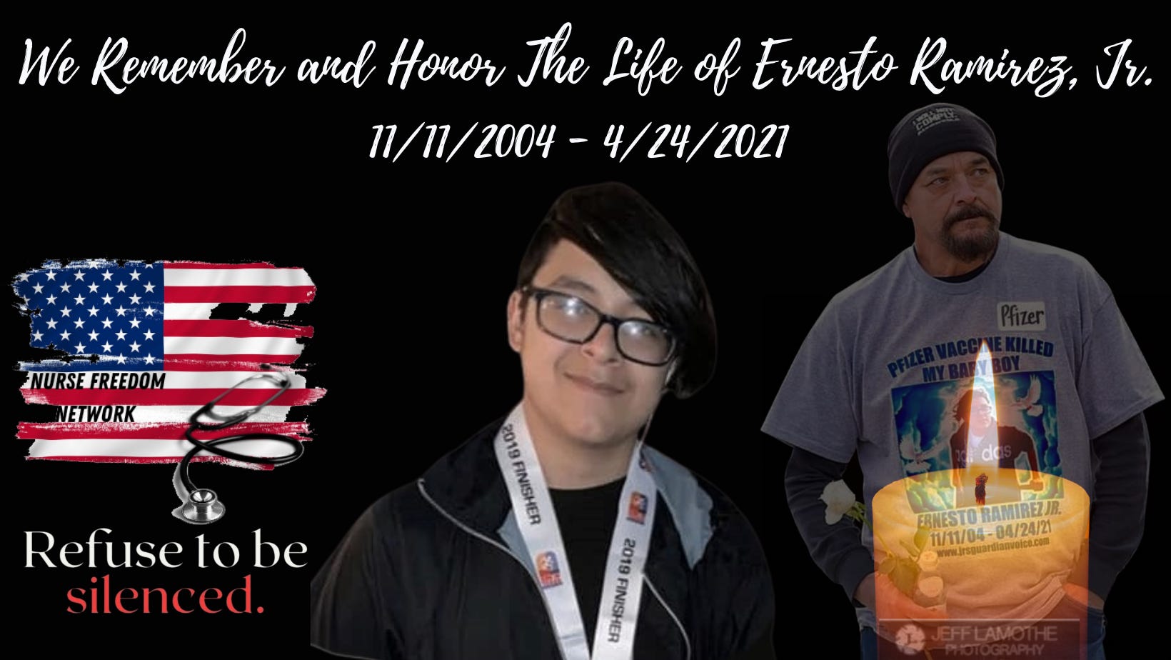 We Honor, Remember, and Celebrate the Life of Ernesto Ramirez, Jr.