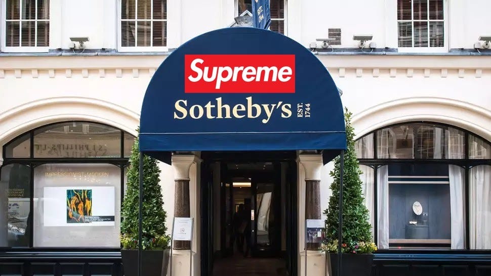 hypebeast: Closer look at the Sotheby's auction for the Louis