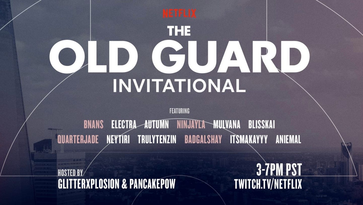 Netflix's THE OLD GUARD commissions 15 interpretations of the team