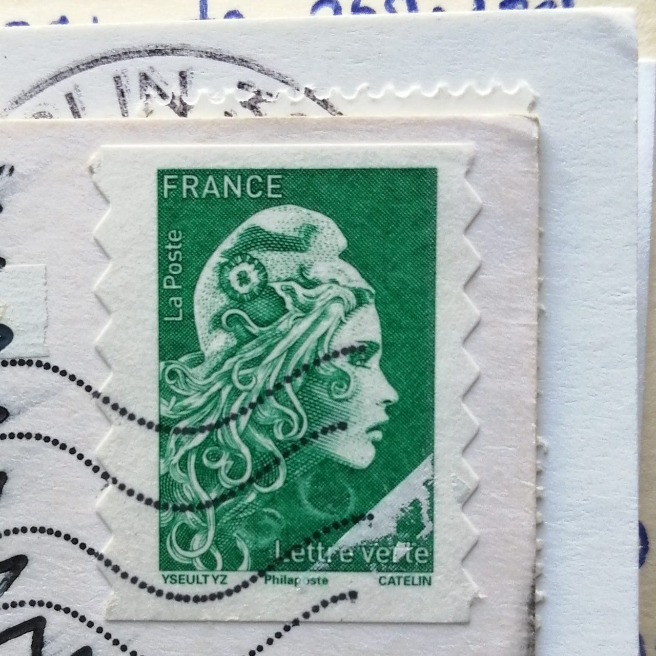 Paris Stamp