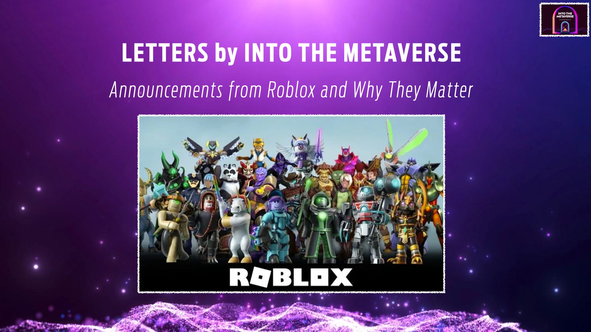 Announcements from Roblox and Why They Matter