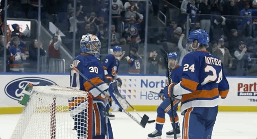 Islanders Locker Room After Game 3 Win: 'Just Had To Stick With It
