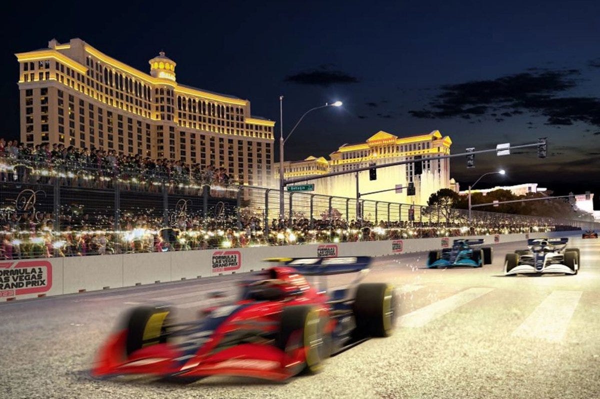 Formula 1 Is Headed To The Las Vegas Strip