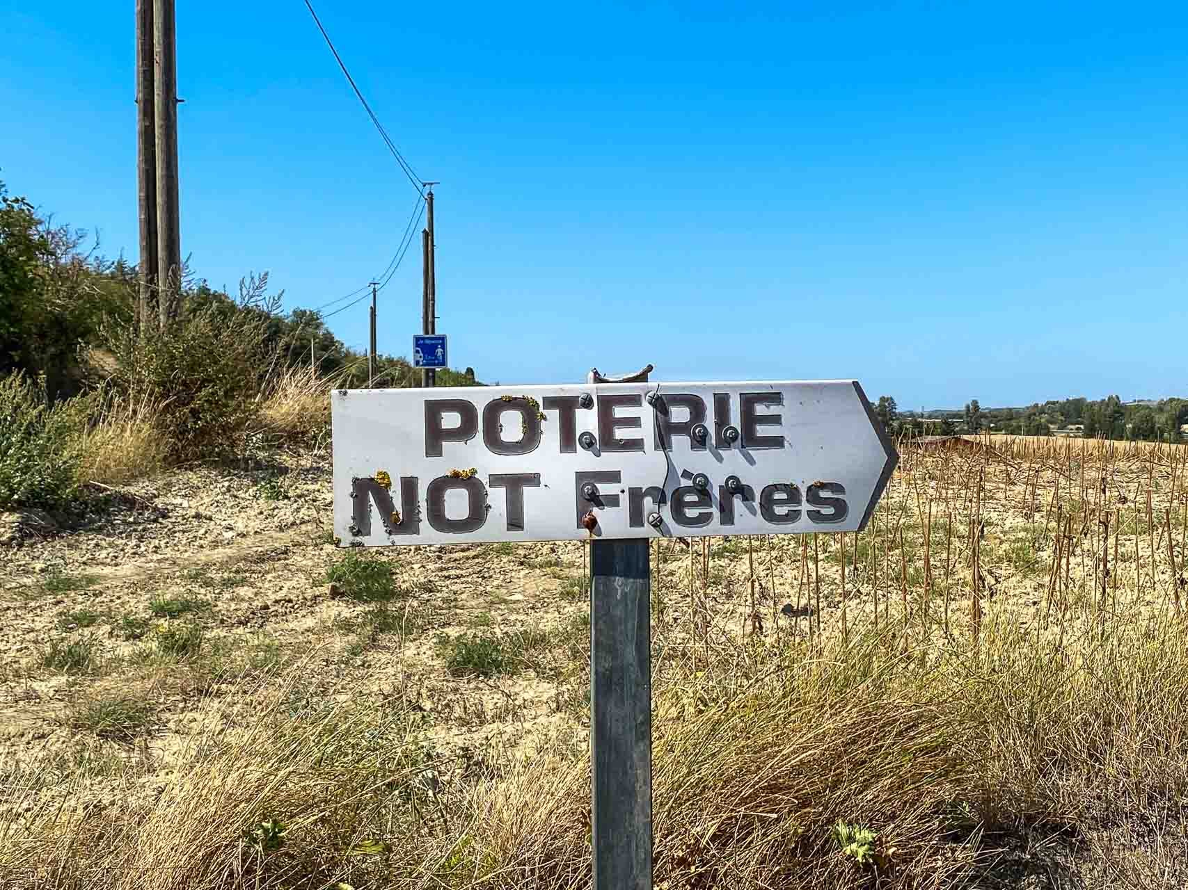 Not Frères Pottery - David Lebovitz Newsletter