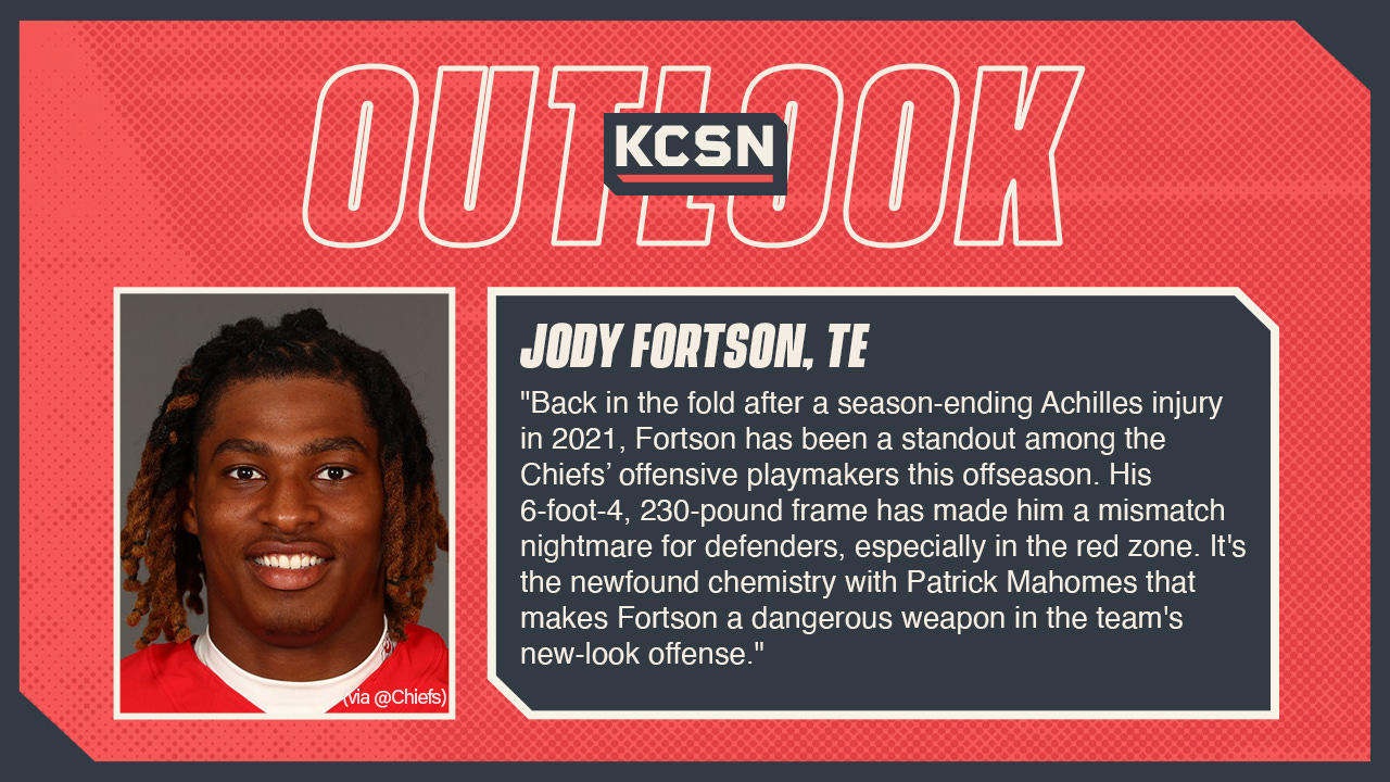 Chiefs: Jody Fortson out with season-ending injury