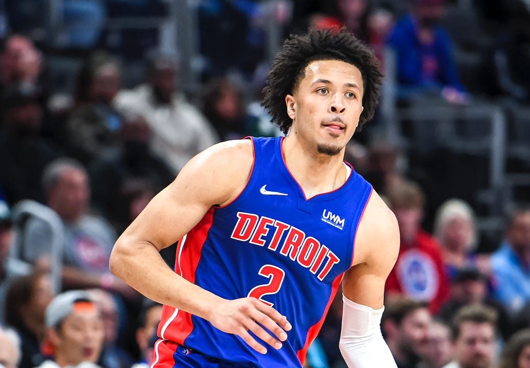 Pistons guard Cade Cunningham bulked up for 2nd NBA season