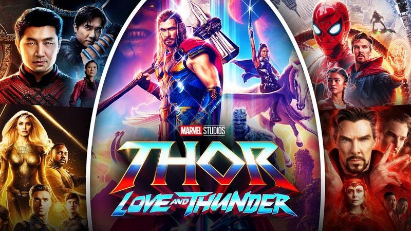 I've never seen a Marvel movie – so why not start with Thor: Love and  Thunder?, Movies