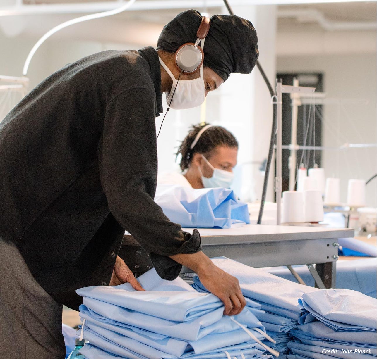 Louis Vuitton is producing hospital gowns and hundreds of thousands of  masks in its workshops