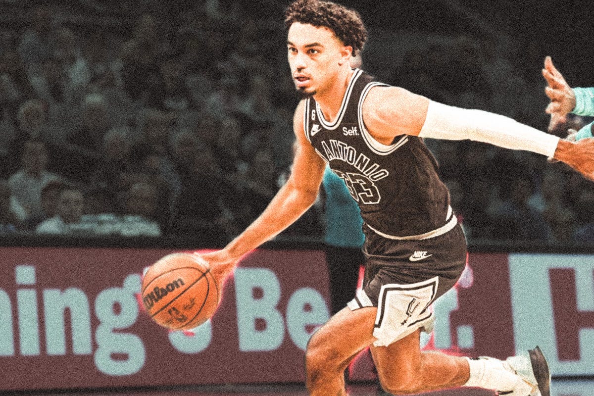 One on One with San Antonio Spurs Tre Jones and Avery Johnson 