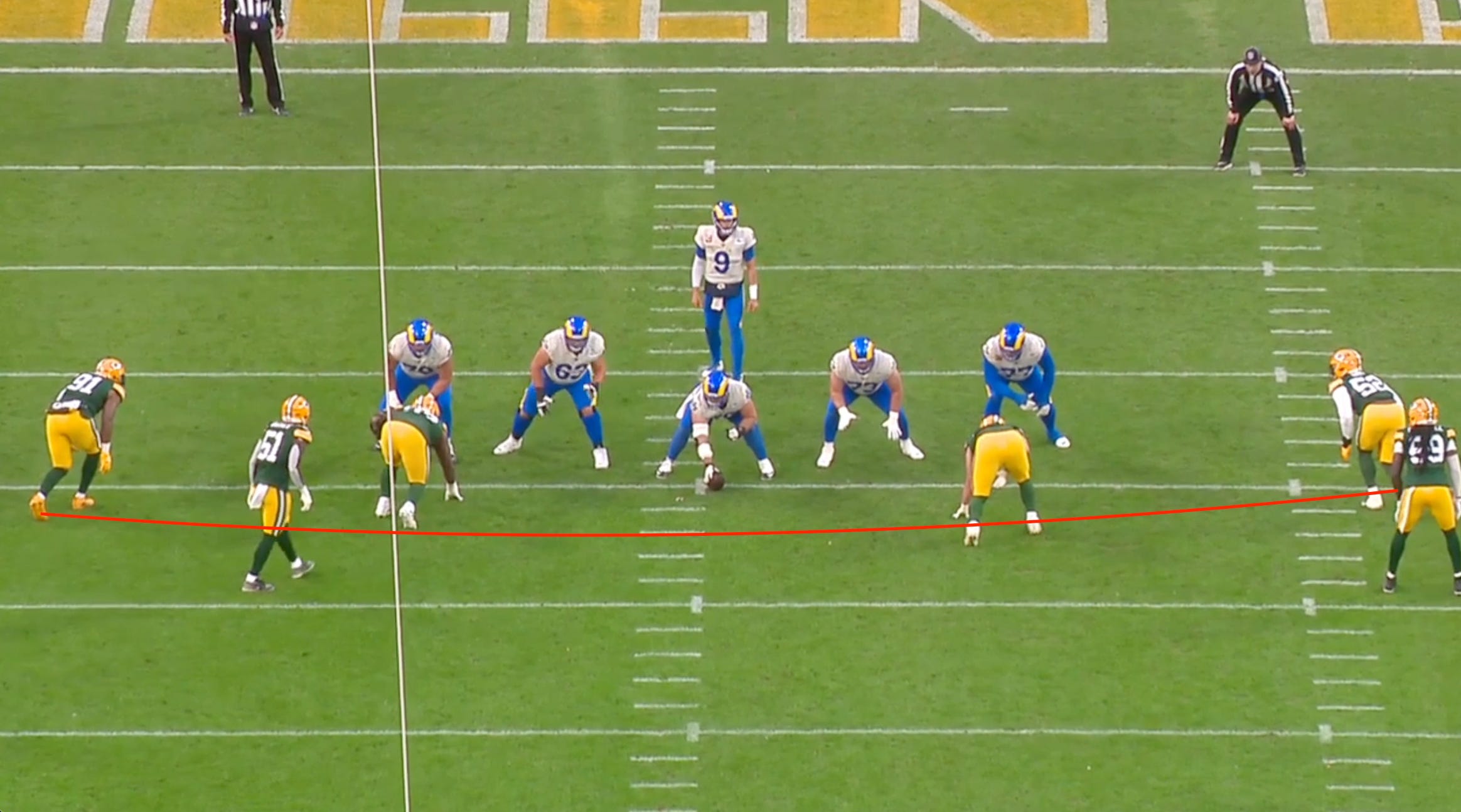 Updated Rams-Packers odds: Spread moving slightly in L.A.'s favor