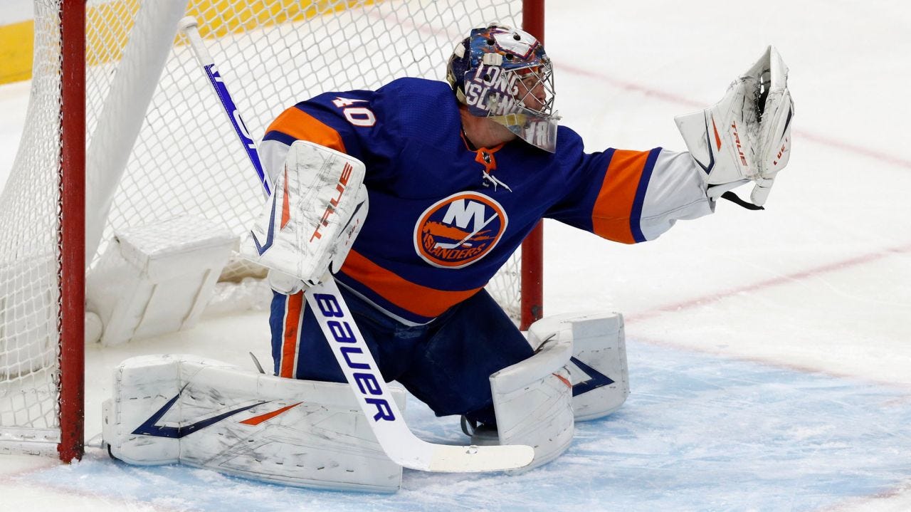 Semyon Varlamov New York Islanders Signed Reverse Retro