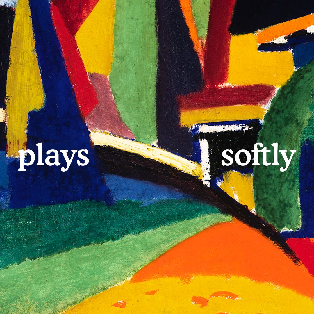 Artwork for Plays Softly