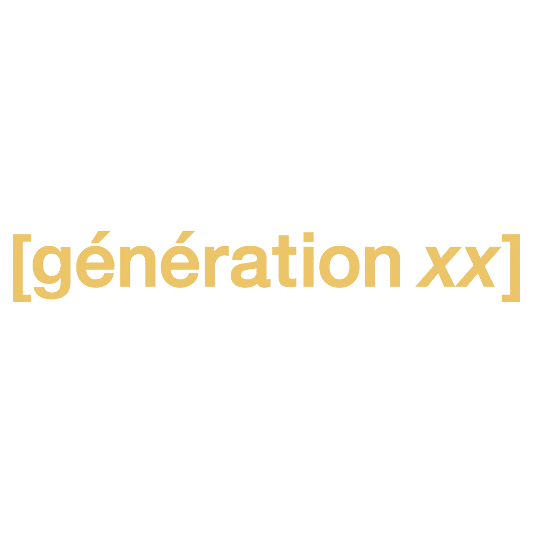 La newsletter de Génération XX